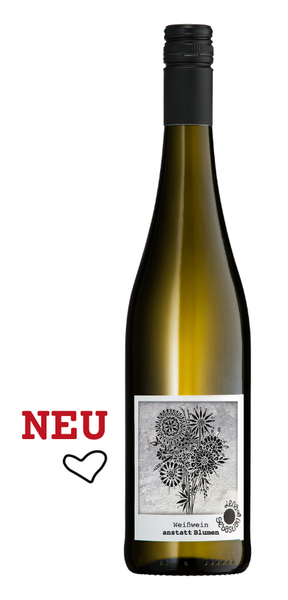 Produktfoto: Anstatt Blumen weiß