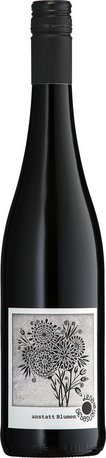 weingut-lena-sebastian-anstatt-blumen Rotweincuvee - handgemaltes Design